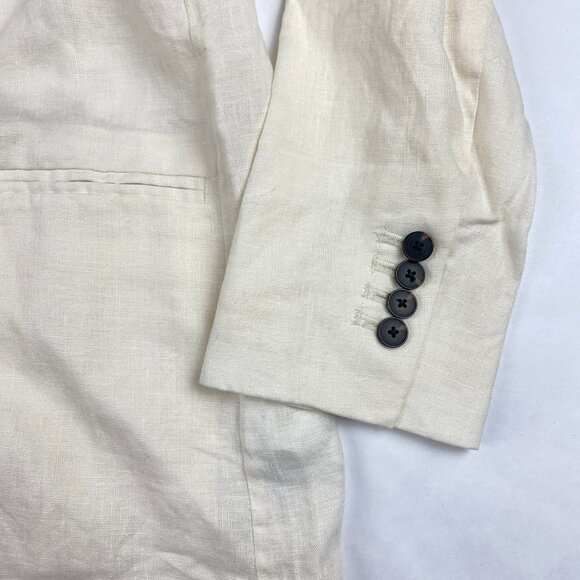 NWT Everlane The Linen Double Breasted Blazer Women's Size 2 - Picture 6 of 16